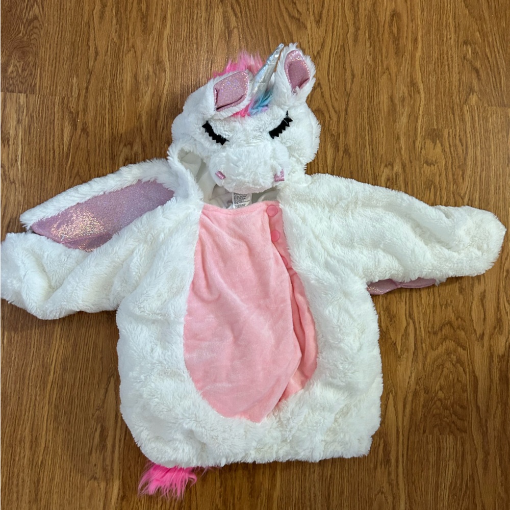 Warm unicorn toddler costume 12-18 months Halloween